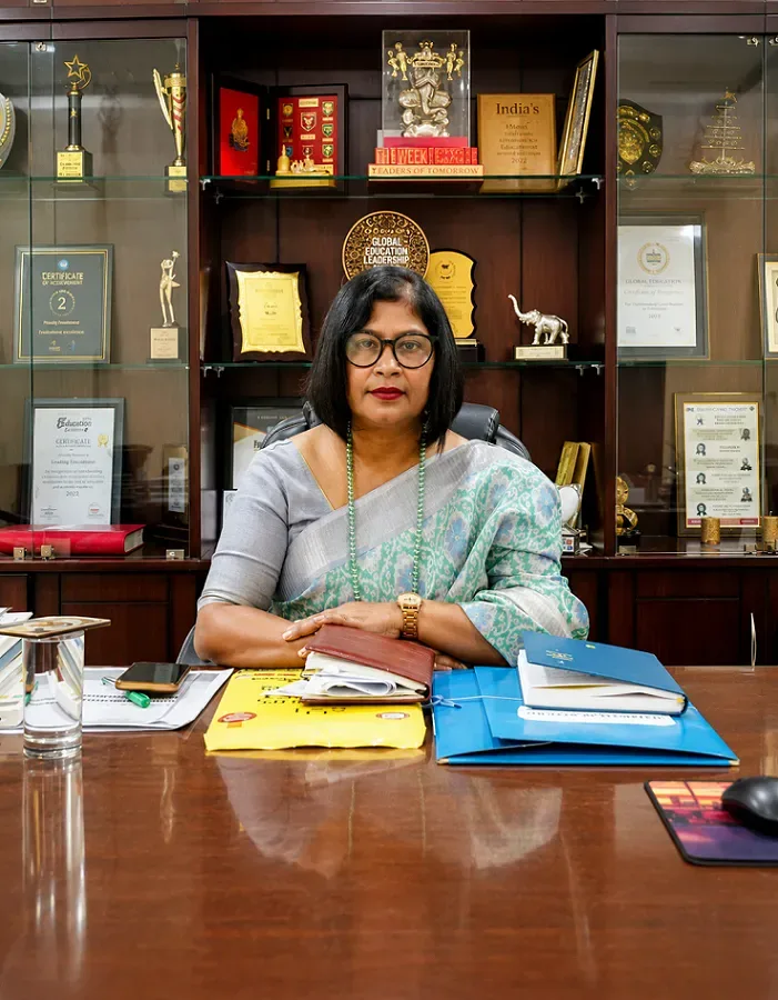 Mrs. Sulipi Halder, Principal of Vandya International School