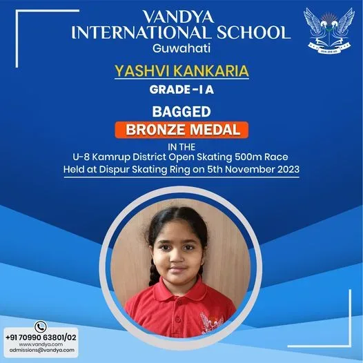 Yashvi Kankaria, 1 December 2023