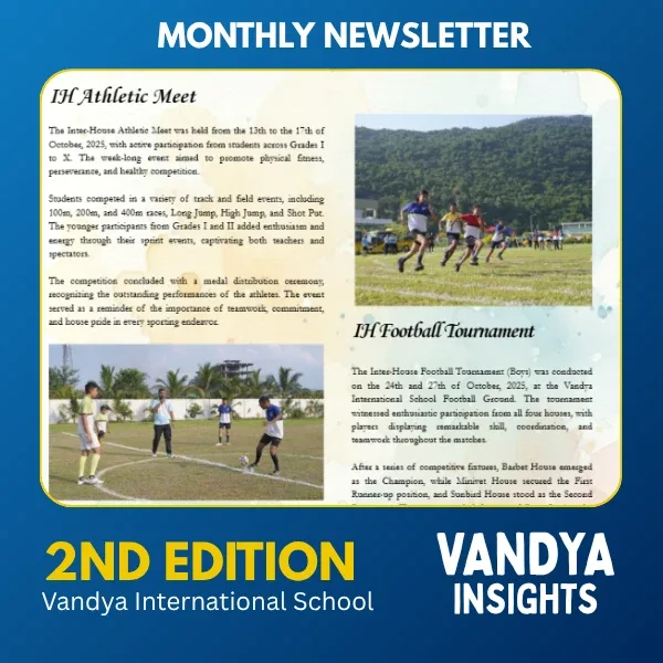 Vandya Monthly New Sletter